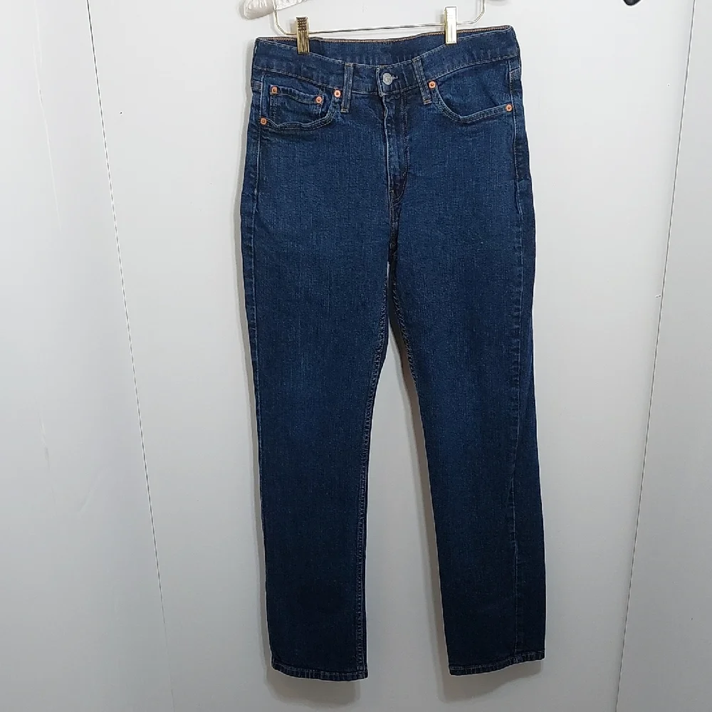 Levi's Men's Size 32 Jeans 514 Mediun Blue Wash Straight Fit